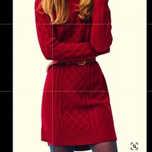 Kiel James Patrick Cream Knit Sweater Dress. Worn once!